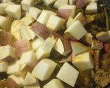 A picture of step 5 of Turnip and Greens.