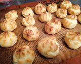 Une image de l'étape 1 de Plateau de choux gourmands d'halloween.
