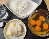 Glutén- és tejmentes képviselőfánk, pudingos krémmel,vegán habbal recept fázis 1 fotója