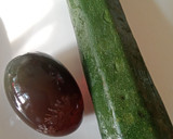 輕醃櫛瓜炒皮蛋-食在簡單的食譜步驟1照片