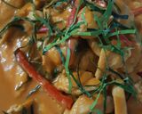 รูปขั้นตอนการทำที่ 2 ของ "พะแนงไก่" Chicken Panang Curry 🐔🌶🌿