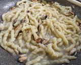 A picture of step 3 of Busiate with Seafood.