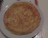 Foto del paso 5 de la receta: Tortilla de papas con jamón
