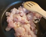 Csirkés-spenótos spagetti recept fázis 2 fotója