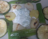 Foto del paso 10 de la receta: 🌶🥒🥔Verduras a la plancha con salsa de yogur🥛