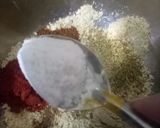 A picture of step 3 of Bedmi puri.