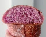Foto langkah ke 20 dari resep Ubi Ungu Cheddar Sourdough Bread.