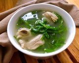 Hình bước làm 3 của món Canh Sườn Heo Hầm Rau Ngón Biển
