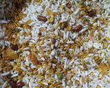 A picture of step 2 of Diet Bhel.
