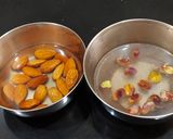 A picture of step 3 of Ground Rice Phirni.