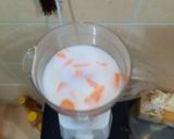 A picture of step 1 of Sweet melon shake 😍.