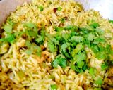 લેમન કોરીએન્ડર રાઈસ (Lemon coriander rice recipe in gujrati) રેસીપી સ્ટેપ3ફોટો