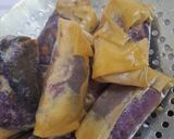 Foto langkah ke 3 dari resep Lumpia Ubi Cokelat.