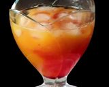 A picture of step 6 of MANGO & PINEAPPLE SANZ aur SAWERA MOCKTAIL.