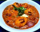 A picture of step 6 of Tandoori Egg Tikka Masala.