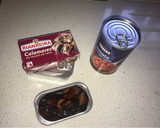 Foto del paso 1 de la receta: Calamares enlatados en su tinta con arroz negro