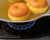 Foto langkah ke 19 dari resep Donat Labu Kuning Super Lembut Tanpa Degasing.