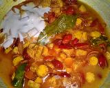 Foto langkah ke 6 dari resep Kulit Melinjo Santan kuning.