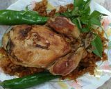 عکس مرحله 10 از دستور مرغ شکم پر