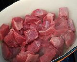 Foto del paso 1 de la receta: Kalbsgulasch / Gulasch de Ternera: Low Carb Food
