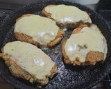 Foto del paso 4 de la receta: Milanesas de pechuga de pollo rellenas de acelga y jamón