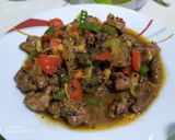Foto langkah ke 4 dari resep Sapi Lada Hitam.