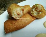 A picture of step 8 of Bread rolls #ramadankitayari.