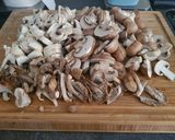 A picture of step 3 of Mushroom Stroganoff.