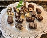 Foto del paso 17 de la receta Bombones de mazapán, rellenos de fruta escarchada