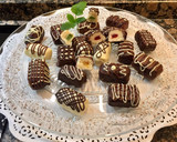 Foto del paso 17 de la receta: Bombones de mazapán, rellenos de fruta escarchada