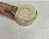 A picture of step 1 of Rice veggie pancake.