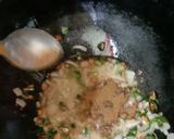 A picture of step 4 of Cheesy Kidney Beans Rice Stuffed Eggplant.