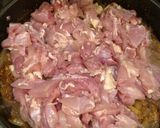 A picture of step 3 of Krazy Kurland Butter Chicken.