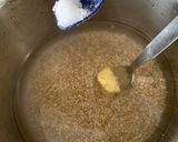 A picture of step 3 of Quinoa curd rice.