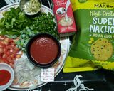 A picture of step 1 of Mexican Vegetable Soup with Nachos.