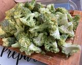 Une image de l'étape 3 de Purée de brocolis à la crème et parmesan.