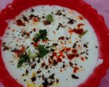 A picture of step 5 of Burani raita.