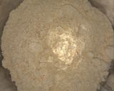 A picture of step 1 of Green potato Pakorda.