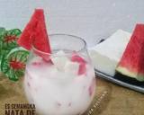 Cara Membuat Es Semangka Nata de Coco 4