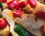 Foto del paso 5 de la receta: Pollo de corral asado, a la mandarina 🍊