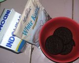 Foto langkah ke 1 dari resep White Coffee Oreo Milkshake.