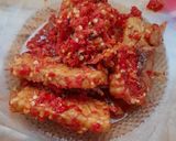Foto langkah ke 7 dari resep Tempe balado with ikan asin.