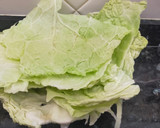 Foto del paso 1 de la receta: Chucrut casero, o col fermentada con manzana. Es una fuente de bacterias probióticas