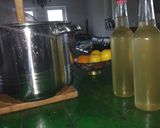 Bodzaszörp télire recept fázis 5 fotója