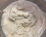 A picture of step 1 of Urad chana dal vada.