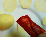 Foto del paso 1 de la receta: Pincho de chorizo y patata