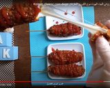 صورة لخطوة 5 من وصفة الهوت دوج الكوري المقرمش