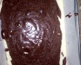 A picture of step 7 of Marble tea cake.