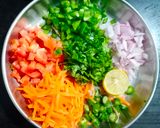 A picture of step 2 of Corn Salad.
