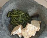 Foto langkah ke 2 dari resep Sayur bayam + sambel tempe.